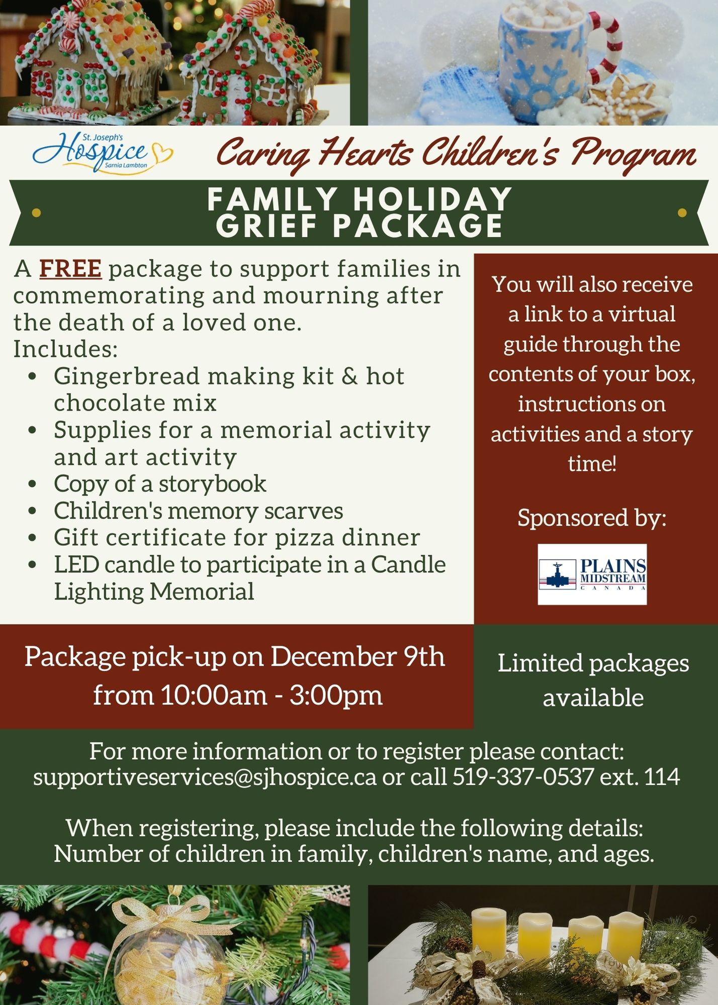 Family Holiday Grief Package