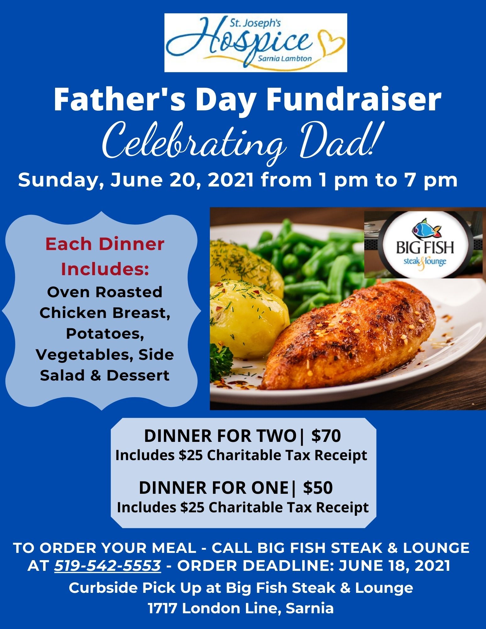 Father's Day Dinner Fundraiser