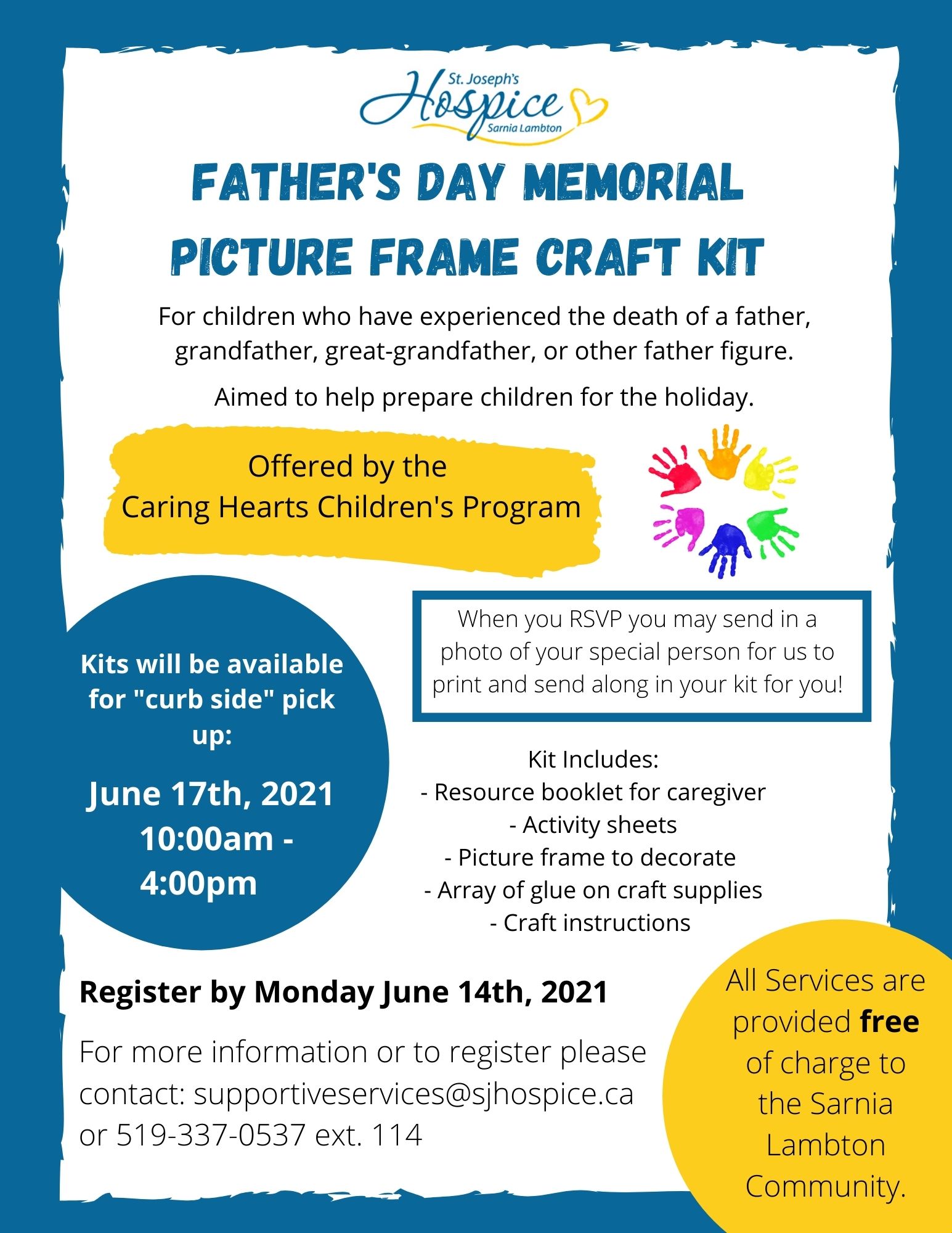 Father's Day Memorial Kit Event