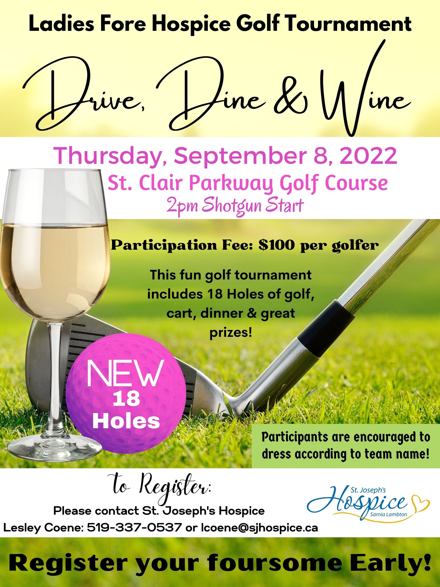 Ladies Fore Hospice Golf Tournament