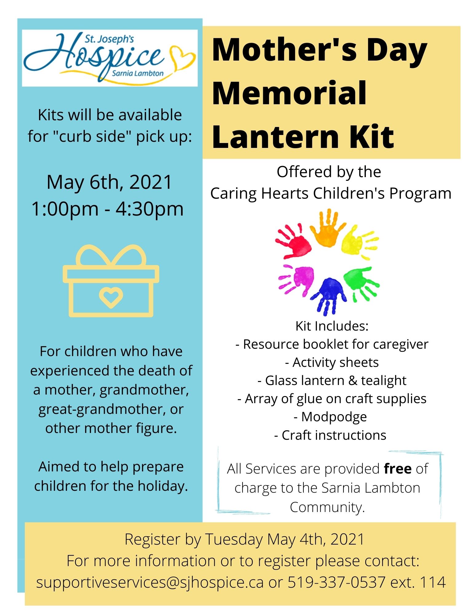Mother's Day Memorial Lantern Kit